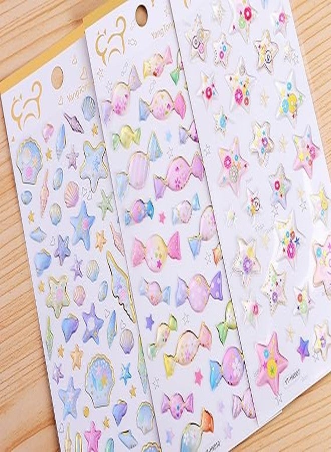 NVF Cute Bow & Gemstone Stickers Set | Decorative Scrapbooking Stickers for Journals, Planners & DIY Crafts - Image 5